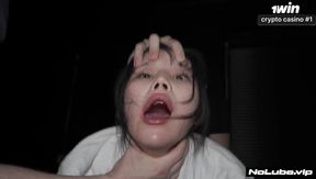 Japanese Slut's First Gangbang Choked Gushed Wrecked by Big Dicks