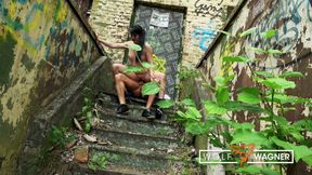Outdoor Sex - Hot Emo Goth Alternative Teen Slut