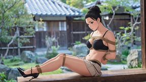 Tied Pissed Off Until She Loves It