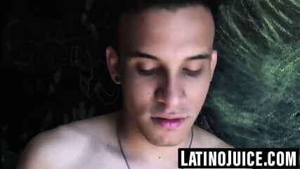 Innocent Jota exposes uncut dick and jerks off for me