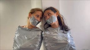 Mummified Besties Panty Hooded By Prince Charming! (high res mp4)