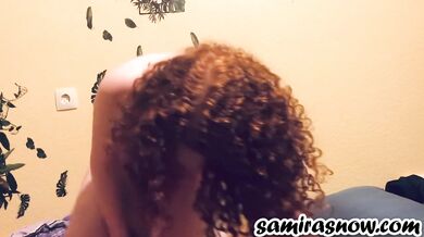 18yo Ginger Teen Squirts Hard on her Brush