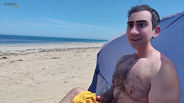 Step Gay Dad Series - Surfs Up - Clothing Optional!