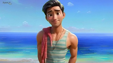 Step Gay Dad Series - Surfs Up - Clothing Optional!