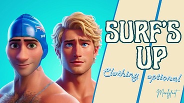 Step Gay Dad Series - Surfs Up - Clothing Optional!