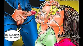 Drawing fantastic 3d animation and porn games compilation