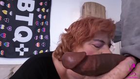Cum Explosion All Over Fat CD Sissy After Huge BBC Butt Fuck