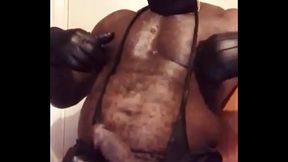 Part 1 Black Muscle Verbal BBC Masked Porn Edging Session