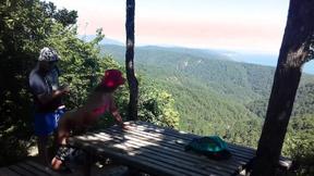 ”Passionate Oral Pleasure With Great Panoramic View”