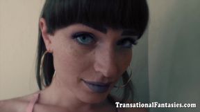 TS super star Natalie Mars is all bound up just for you!