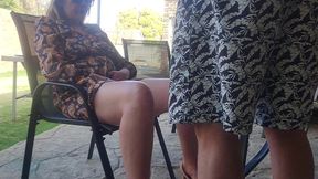 i started jerking off in front of my best friends girlfriend