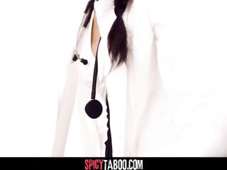 Favourable Guy Examined By Nurse For Boner And Gets Tugjob Treatment