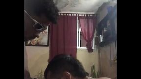 Maloka casado esperou a mulher sair pra meter comigo na encolha