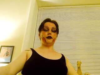 Painted Floozy Eats Aphrodesiac Then Ruins Its Makeup-Unedited