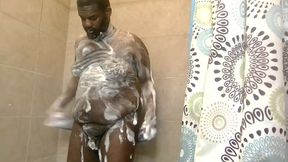 Naked shower dream.