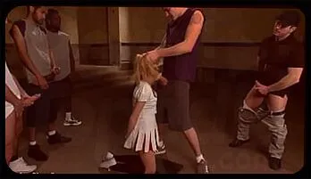 Blonde Cheerleader Emma Haize Interracial Gangbang 2024 edition