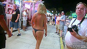 Fantasy Fest 2018 Topless Bull Riding And Girls Flashing Pussy And Tits On The Streets - NebraskaCoeds