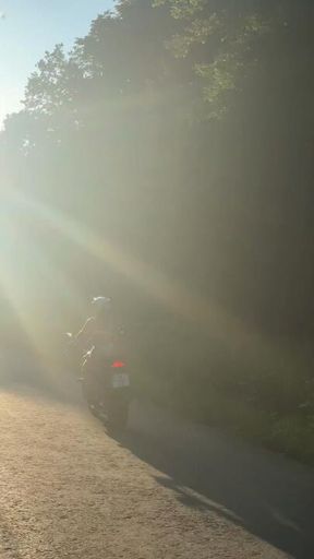 Extreme dances on a bike