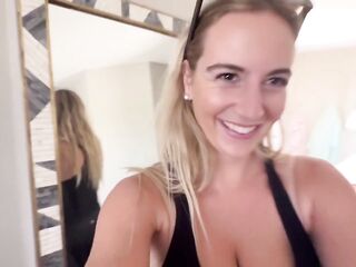 Hot Blonde Roommate Needs Help with Rent
