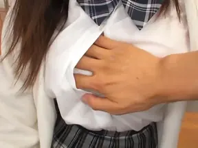 busty asian barbie Aisa banged in an empty class