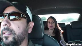 Kinky busty slut gets fingered and jiggles with joy