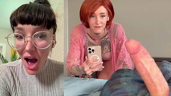 Step Mom Gets Caught Gawking At Step Son&#039_s Morning Wood while FaceTiming Step Aunt