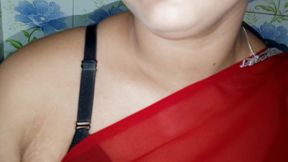 Indian beautiful wife was working in the kitchen, the husband came from behind and started having sex.