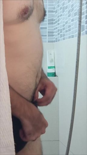 My roommate almost saw me!