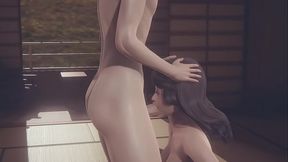 Hentai Uncensored 3D - Kano Suck a dick with cum in her mouth - Japanese Asian Manga Anime Game Porn