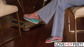 Petite Brunette Christina Sage Rides Hard Dick