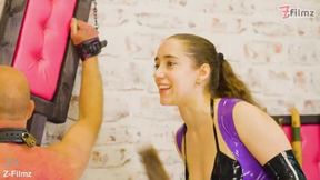 Two Mistresses Punishing Session Spanking and Whips