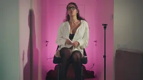 Jerking Off Instructions. MILF DOMINATRIX . QUEEN OF STOCKINGS AND TITS