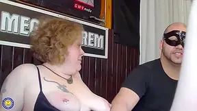 German Chubby Mature Housewife At A Gang