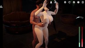 AuntTong Bath Sex - Romantic Escapades Game