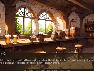 Farmer Kink [ TABOO Hentai Game ] Ep.11 she took me to the BATH to check my BIGGEST RAMROD during the PARTY !