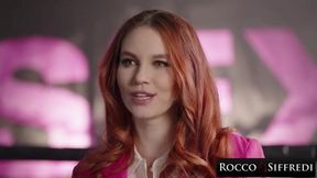 ROCCO SIFFREDI - Redheaded Babe Leya Desantis Buttfucked by Massive Cock