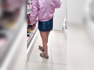 Exposed woman