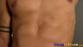Gay Asian Gavin Winters wants a dildo and Joseph Banks dick