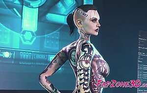 3D Animation Shy Babes with Virgin Pussy Gets Thumped by a Huge Cock