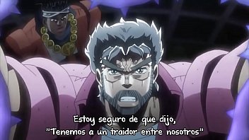 jojo&#039_s bizarre adventure stardust crusaders capitulo 8 (sin censura)