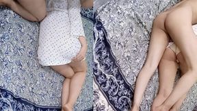 husband wife doggy style fucking on bedroom desi Indian sexy housewife