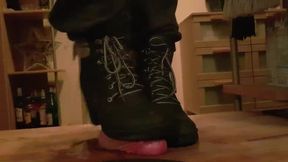 POV Trampling and Stomping with Boots (german) Hard - Footjob and Cock Crushing - Full Weight, No Mercy