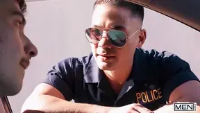 Colton Reece Claims Aaron Hardy in Hot Police Interrogation Room Scene – 18+