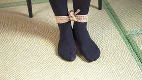 Xr46- Student Uniform and Mouthball Bondage