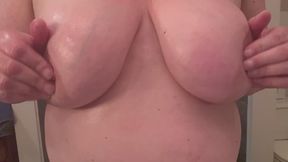 POV Come Workout with Me or Watch Me Play with My Big Tits & Hard Nipples