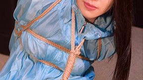 NH8-12 Cute Japanese Girl Namie Tied & Gagged in Raincoat FULL (MP4)
