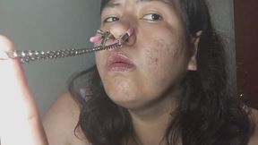 Nose Play - Clamps On My Nose. Testing My Limits Part 3