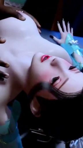 beauty princess and BBC - hentai uncensored 3d v127   Clip 3
