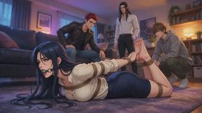 Bondage Stories #40: Midnight Blue Apartment Confession