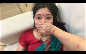 Indian Desi Bhabhi Directing her Porn video while Horny
